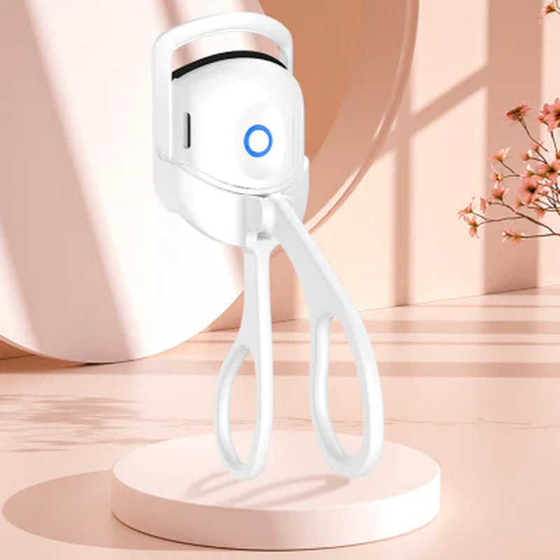 Ultraglow Electric Eyelash Curler - Long-Lasting Curls for Perfectly Defined Lashes - Essential Makeup Kit for Stunning Eyes!