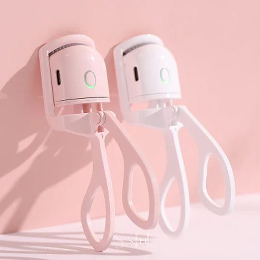 Ultraglow Electric Eyelash Curler - Long-Lasting Curls for Perfectly Defined Lashes - Essential Makeup Kit for Stunning Eyes!