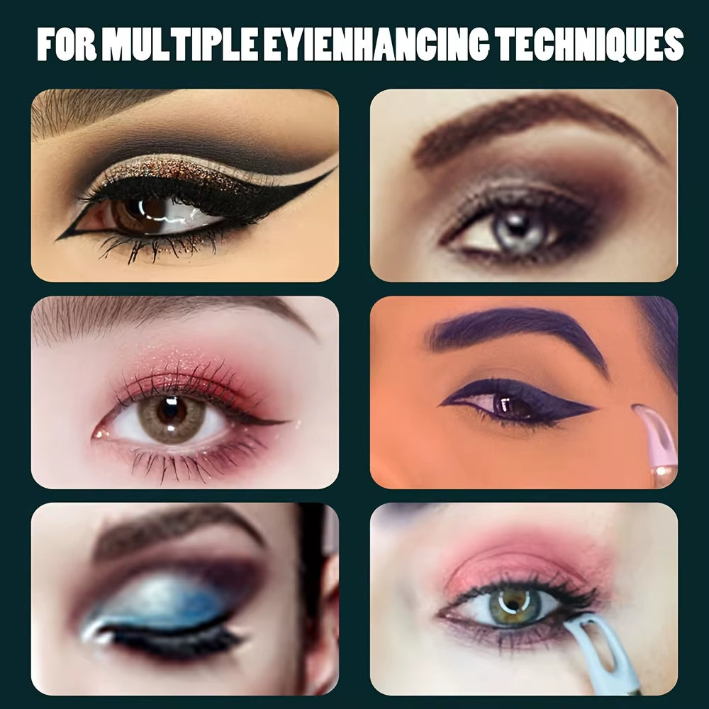 Waterproof Silicone Eyeliner Brush - Non-Smudge Precision Tool for Flawless Eye Makeup