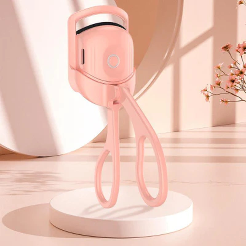 Ultraglow Electric Eyelash Curler - Long-Lasting Curls for Perfectly Defined Lashes - Essential Makeup Kit for Stunning Eyes!