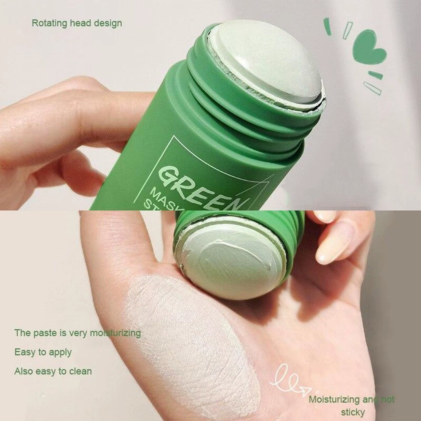 Revitalize Your Skin with Our Natural Green Tea Cleansing Mask - Acne Treatment & Blackhead Remover!
