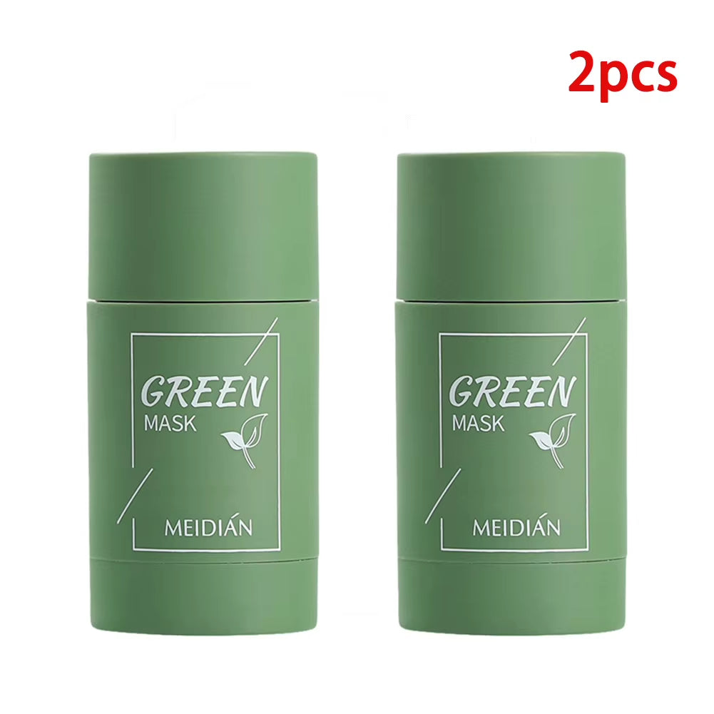 Revitalize Your Skin with Our Natural Green Tea Cleansing Mask - Acne Treatment & Blackhead Remover!